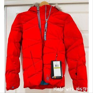 NEW SPYDER  GIRLS HOTTIE SKI JACKET SIZE 14